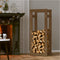 vidaXL - Haardhoutrek - 41x25x100 - cm - massief - grenenhout - honingbruin