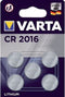Varta CR2016 - Lithium knoopcelbatterij - 5-pack (5 stuks)