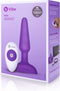 B-Vibe - Trio Remote Control Butt Plug Paars