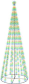 vidaXL - Kegelkerstboom - 732 - LED's - meerkleurig - 160x500 - cm