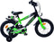 Volare Sportivo - Kinderfiets - 14 inch - 2 Handremmen - Groen Zwart