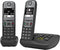 Gigaset A705A - DECT-telefoon met antwoordapparaat - Zwart (2 stuks)