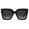 Jimmy Choo EDNA/S 8079O Zonnebril - Dames - Zwart
