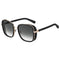 Jimmy Choo ELVA/S 2M2/9O Zonnebril - Dames - Zwart