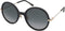Jimmy Choo EMA/S 807/9O Zonnebril - Dames - Zwart