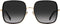 Jimmy Choo JAYLA/S 2F790 Zonnebril - Dames - Goudkleurig