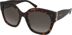 Jimmy Choo Leelas086ha Dames Zonnebril Bruin,Zwart Man