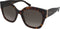 Jimmy Choo Leelas086ha Dames Zonnebril Bruin,Zwart Man