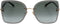 Jimmy Choo LETI/S 2M2 Zonnebril - Dames - Zwart