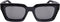 Jimmy Choo MEGS/S DDB Zonnebril - Dames - Zwart