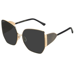 Jimmy Choo River/S RHL/IR Zonnebril - Dames - Goudkleurig