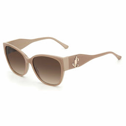 Jimmy Choo Shays58konha Zonnebril Roze Brown Man
