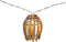 Luca Lighting - Solar Lichtsnoer - 10 LED Lampjes - Bruin - L380 cm