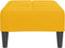 vidaXL - Voetenbank - 78x56x32 - cm - fluweel - geel