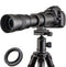JINTU 420-800mm f/8.3 Handmatige Telezoomlens voor Nikon SLR Camera's