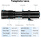 JINTU 420-800mm f/8.3 Handmatige Telezoomlens voor Nikon SLR Camera's