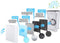Esperanza EHP003 - Luchtreiniger - HEPA-filter Actief-koolstoffilter - Wit