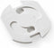 Jippie's - Draaistopcontact - 5 Stuks - Wit