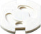 Jippie's - Draaistopcontact - 5 Stuks - Wit