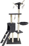 JIPSY Krabpaal donkergrijs 79 x 34 x 138 cm - 3 platforms