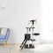 JIPSY Krabpaal donkergrijs 79 x 34 x 138 cm - 3 platforms