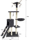 JIPSY Krabpaal donkergrijs 79 x 34 x 138 cm - 3 platforms
