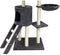 JIPSY Krabpaal donkergrijs 79 x 34 x 138 cm - 3 platforms