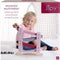Jipy Houten Autobaan + 4 Auto's Roze