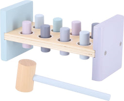Jipy Houten Hamerbank 10-Delig Paars/Blauw