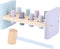 Jipy Houten Hamerbank 10-Delig Paars/Blauw