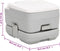 vidaXL - Campingtoilet - en - wasbak - draagbaar