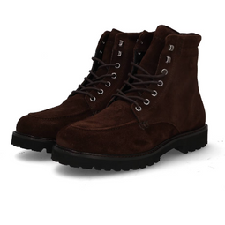 Nubikk Ethan Harvey - Boots - Donkerbruin Suède - Maat 45