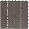 vidaXL - Terrastegels - 30x30 - cm - 1 - m² - HKC - donkerbruin - 11 - st