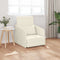 vidaXL - Vloersofa - Bed - 2-in-1 - Crème - 65x80x83 - cm - Velvet