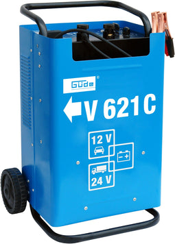 Güde V 621 C - Professionele acculader - 12/24V 9000W 70A - Zwart