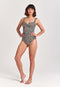 Shiwi LISA - Swimsuit - Caché-cœur design met verstelbare bandjes - toasted almond beige