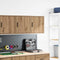 vidaXL - Garagewandkasten - 2 - st - spaanplaat - ambachtelijk - eikenhout
