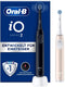 Oral-B iO Series 2 - Elektrische tandenborstel - 3 poetsstanden - Zwart & Roze (2 stuks)