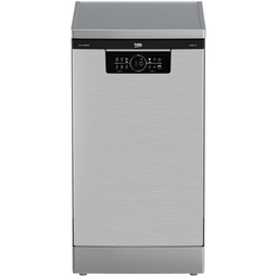 Beko BDFS26046XQ - Vrijstaande smalle vaatwasser - 10 couverts - 6 programma's - Pearl inox