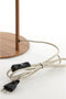 Light & Living Tafellamp Donio - Naturel/Crème- 26x20x59.5cm - Modern