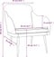 vidaXL Fauteuil 63x76x80 cm fluweel lichtgrijs