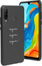 iMoshion Hoesje Geschikt voor Huawei P30 Lite Hoesje Siliconen - iMoshion Design hoesje - Zwart / Wijnen Wijnen Wijnen
