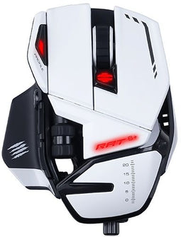 MadCatz R.A.T. 6+ - Gamingmuis - Verstelbare polssteun 6200DPI - Wit