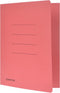 Class'ex dossiermap, 3 kleppen ft 18,2 x 22,5 cm (voor ft schrift), kers