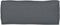 vidaXL - Ligbedkussen - Anthraciet - 100x40x8 - cm - Oxford - Stof