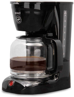 Sogo CAF-SS-5640 - Aanrecht Filterkoffiezetapparaat 1,8L 15 kopjes 950W - Zwart