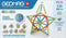 Geomag Super Color Recycled - Magneetbouwsysteem - 93 stuks