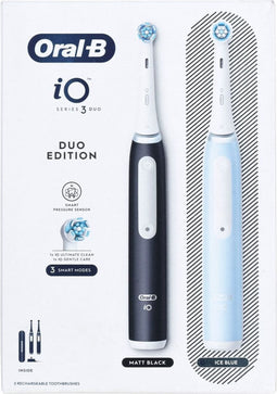 Szczoteczki elektryczne Oral-B iO 3 Duo Black & Blue
