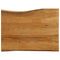 Tafelblad met natuurlijke rand 80x60x3,8 cm massief mangohout