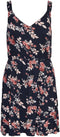 ONLY ONLKARMEN S/L SHORT DRESS AOP WVN NOOS - Dames Jurk - All over bloemenprint - Maat 36
